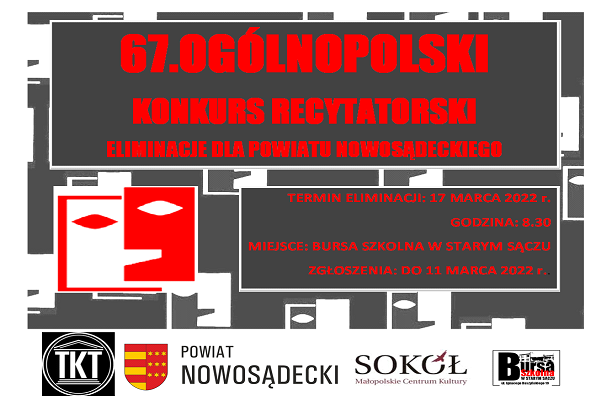  67. Ogólnopolski  Konkurs Recytatorski